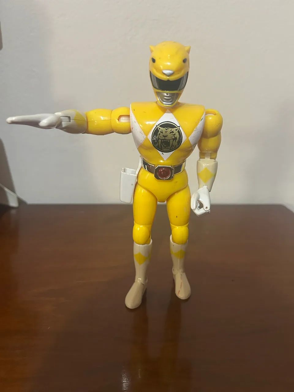Power Rangers Mighty Morphin Amarela Bandai 