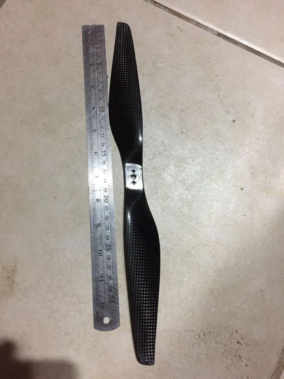 par de hélices em fibra 36cm
