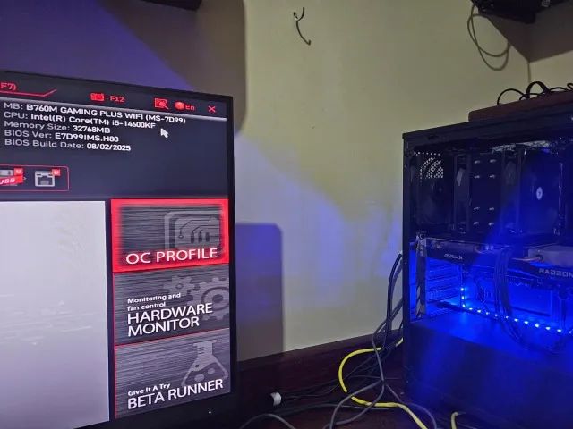 Kit Upgrade CPU Intel Core i5 14600KF e Placa-mãe B760 MSI DDR5 - Foto 5
