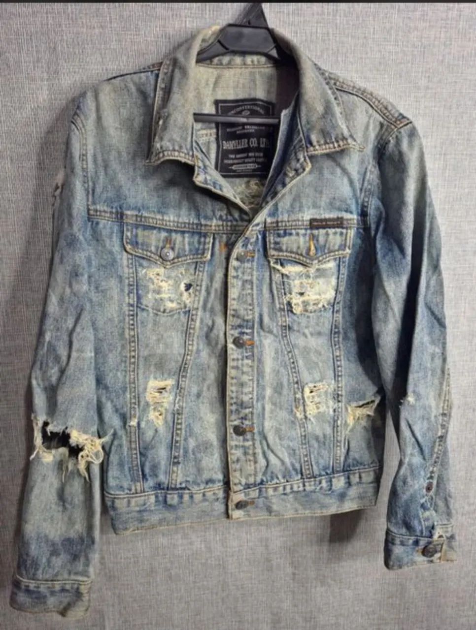 Jaqueta jeans damyller top