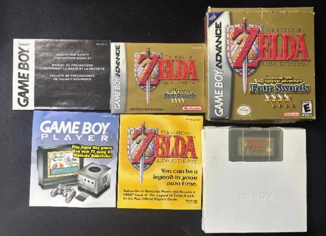 The Legend of Zelda Four Swords GBA - Jogos de Vídeo Game - Centro