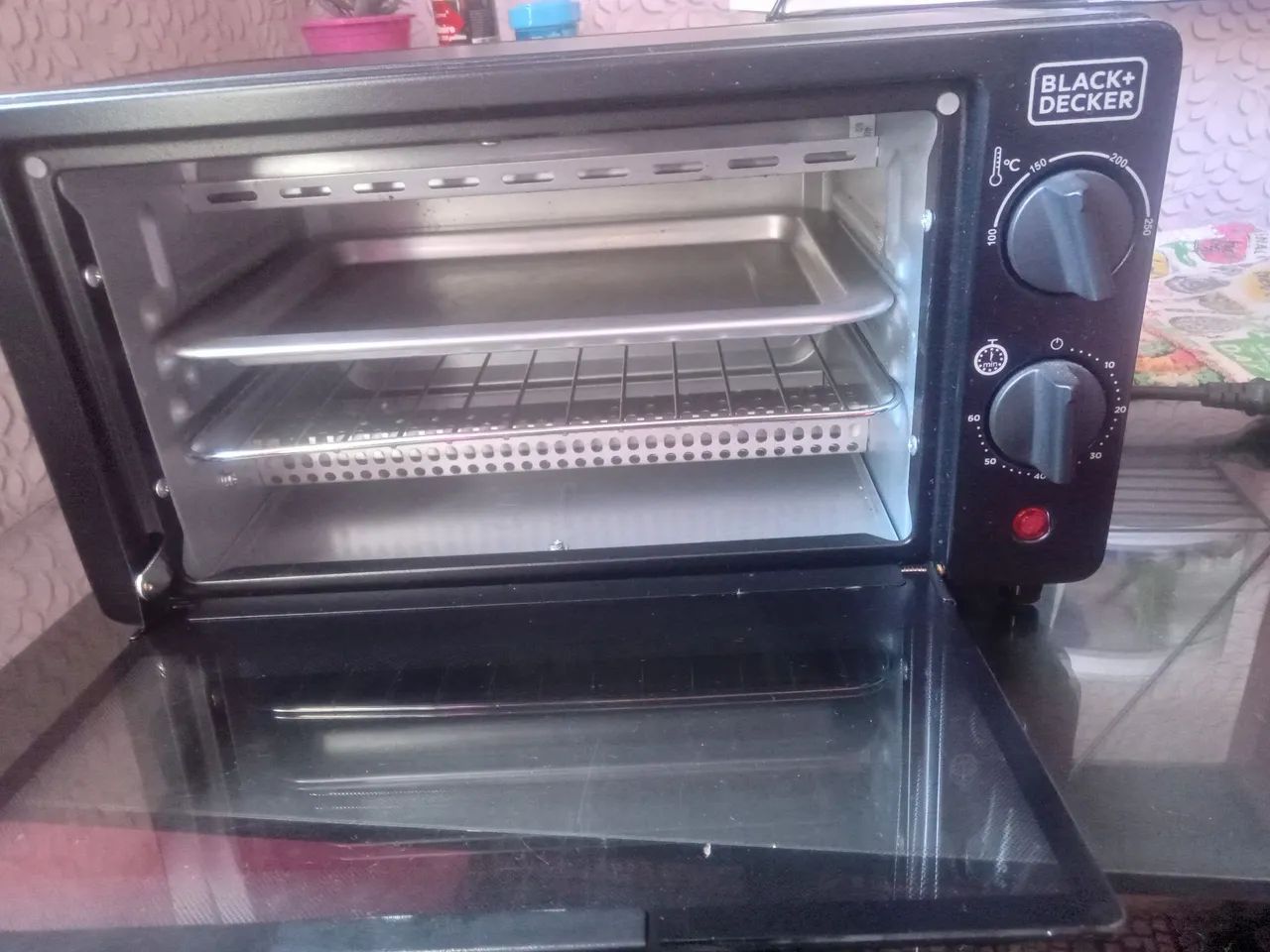 Vendo forno elétrico Black Decker 9L - Foto 2