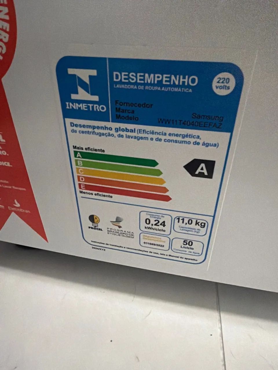 Máquina de lavar Samsung 11kg - Foto 5