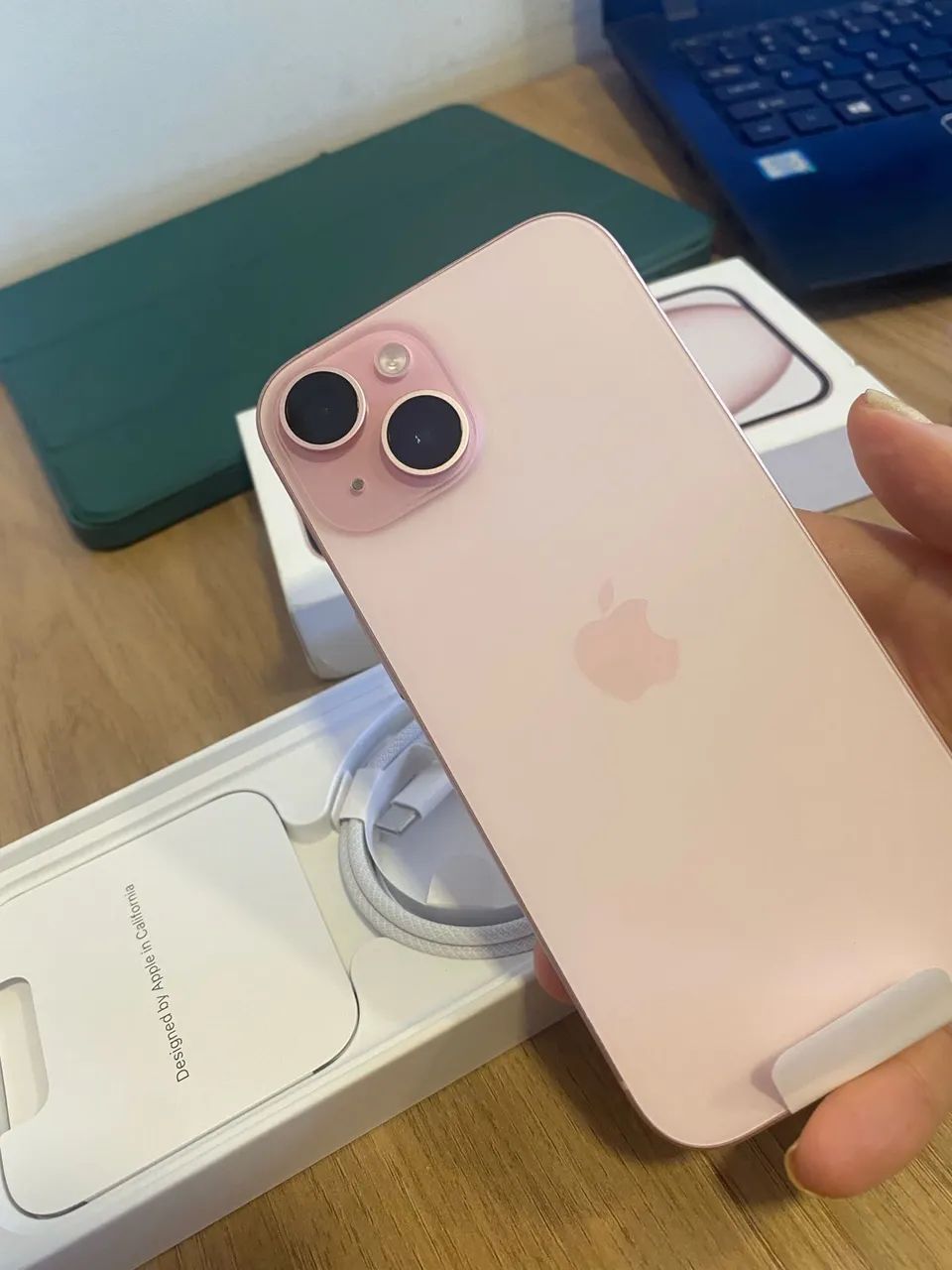 iPhone 15 rosa 256gb - Foto 4