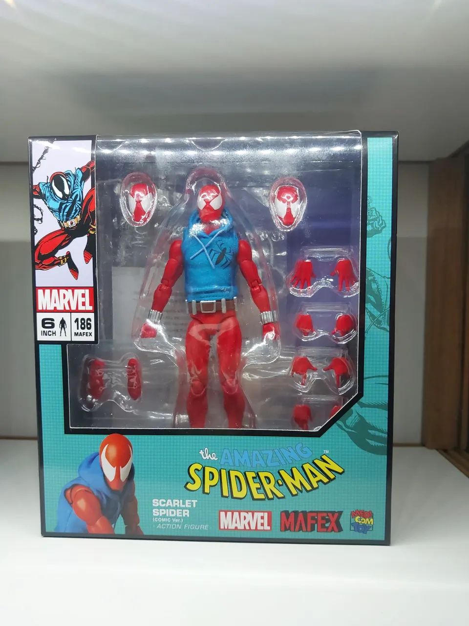 Aranha Escarlate - Marvel - Mafex (original) - Foto 3