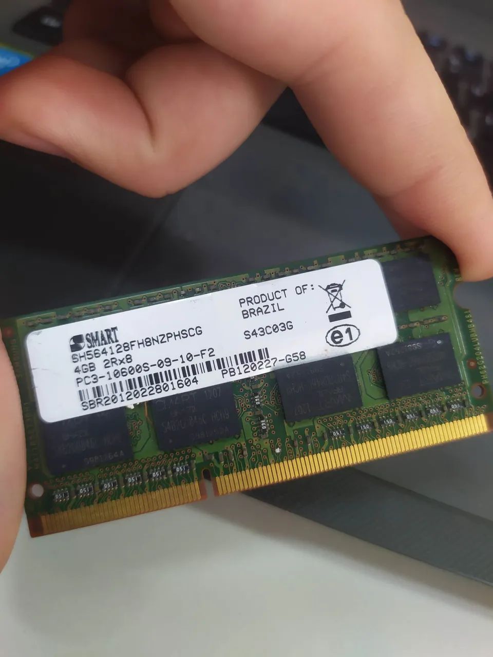 Memória Ram DDR3 P/ Notebook