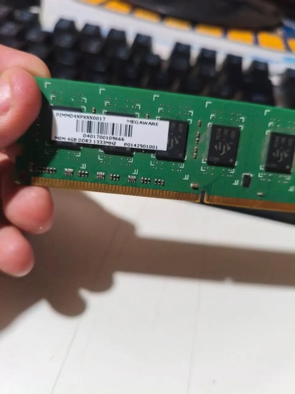 Memoria ram DDR3 4GB