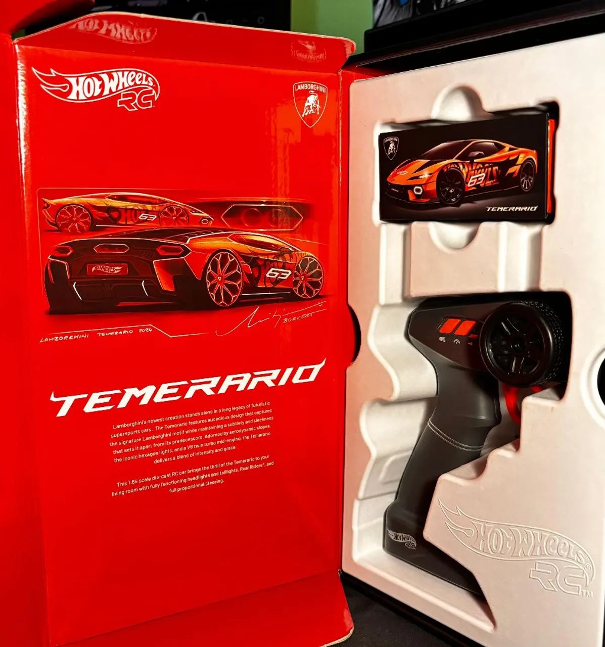 Hot Wheels RC Lamborghini Temerario - Foto 3