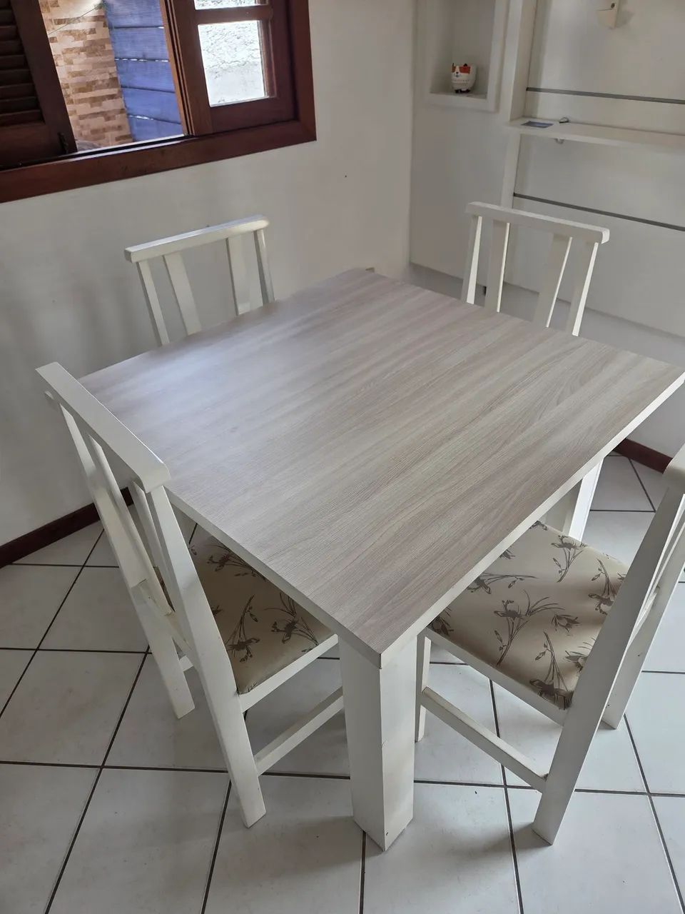 Mesa jantar 4 cadeiras  - Foto 2