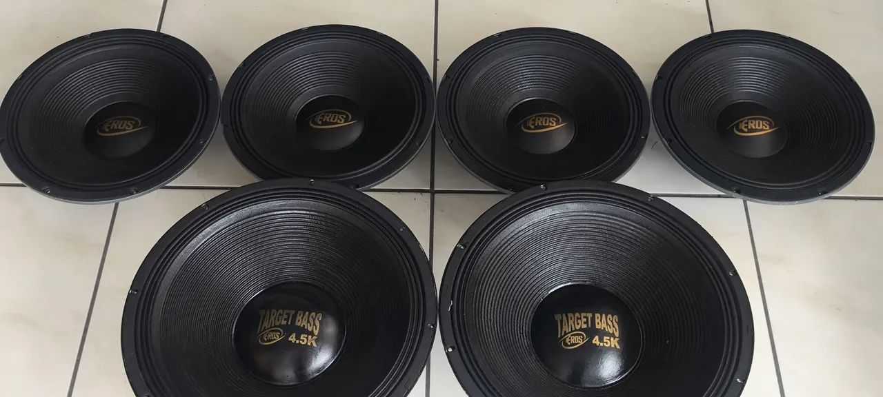 ALTO falante EROS 500 rms15 POLEGADAS carcaça de alumínio  - Foto 3