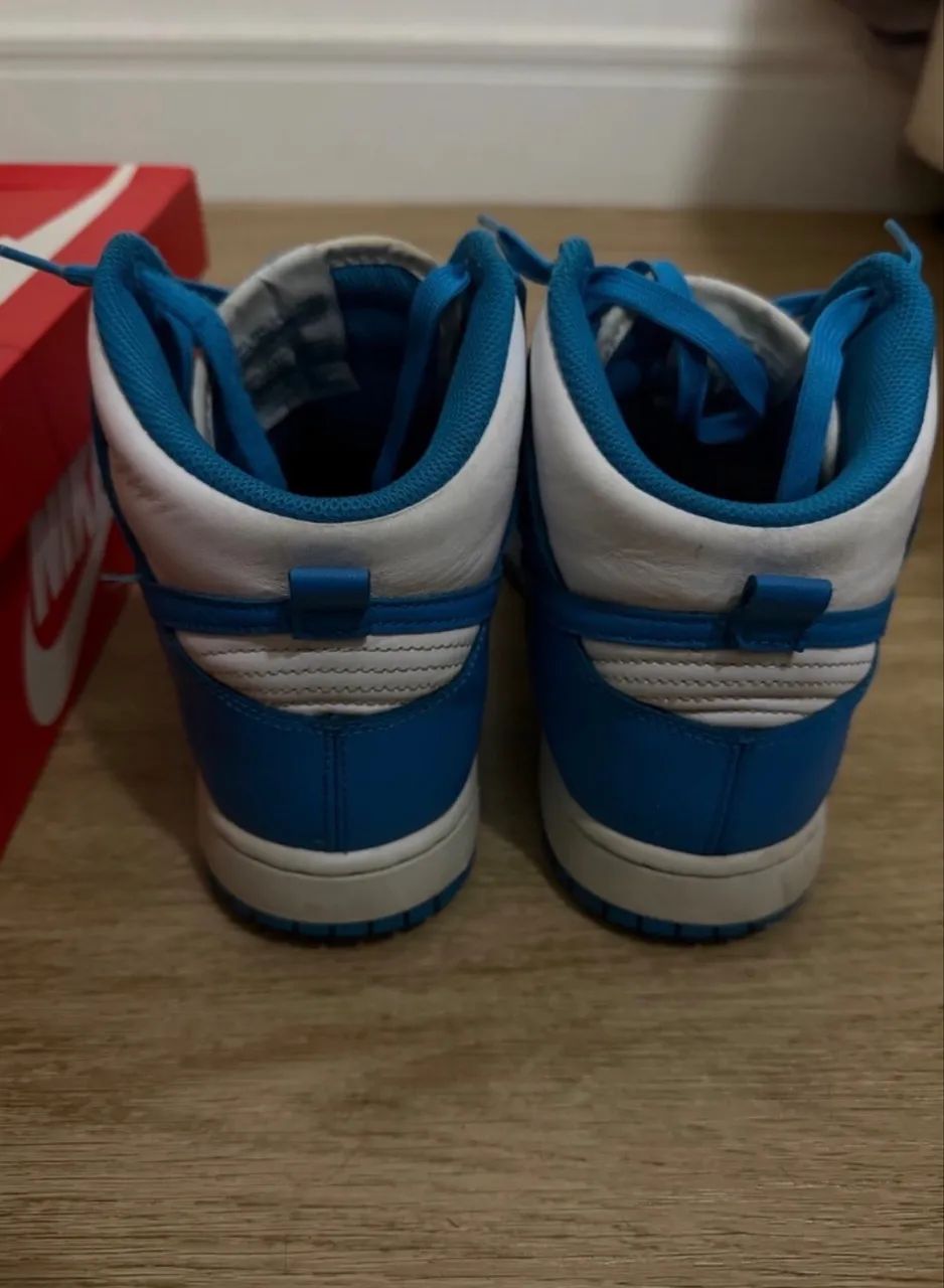 NIKE DUNK HIGH RETRO LASER BLUE - Foto 3