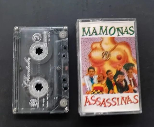 fita k7 mamonas assassinas - gravada