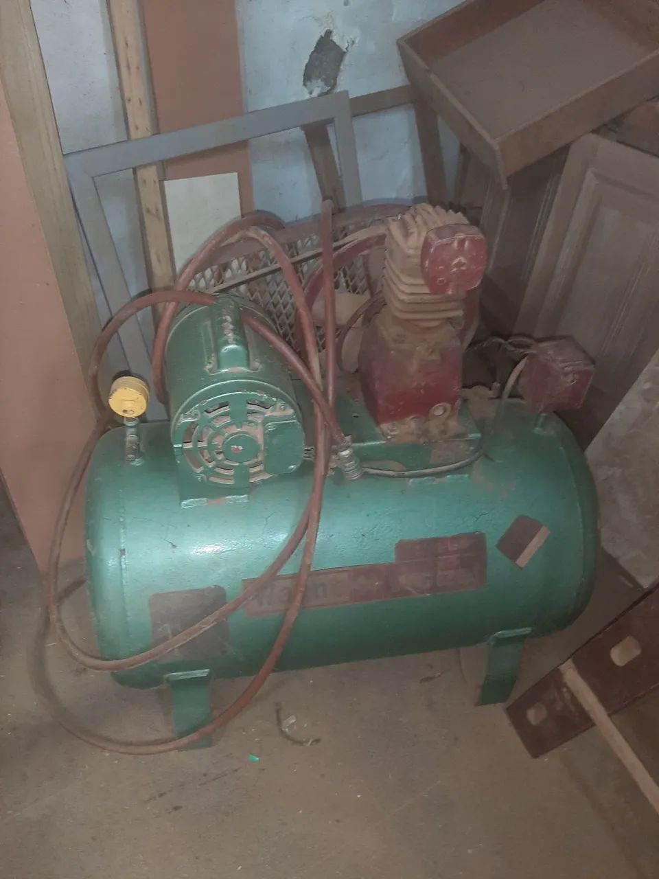 Compressor de ar 10 pés motor 1,5hp - Foto 2