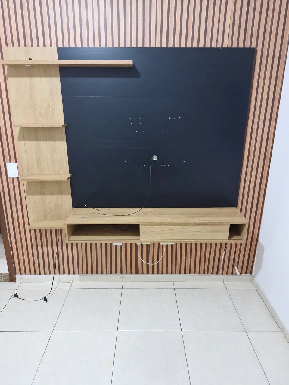 Painel de tv com rack - Foto 2
