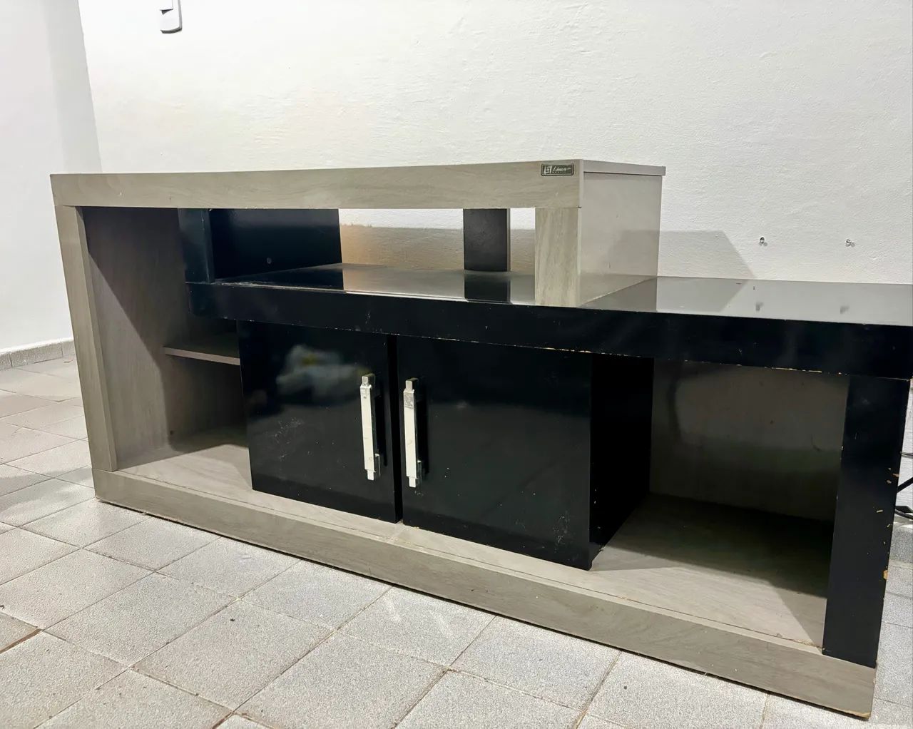 Rack para TV 60? polegadas, em MDF - R$ 150 - Foto 3