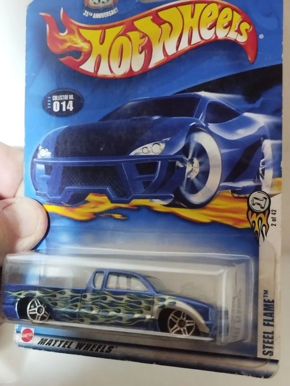 Hot Wheels Pick UP flame  - Foto 2
