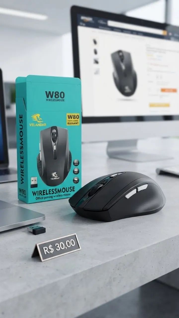 MOUSE SEM FIO GAMER