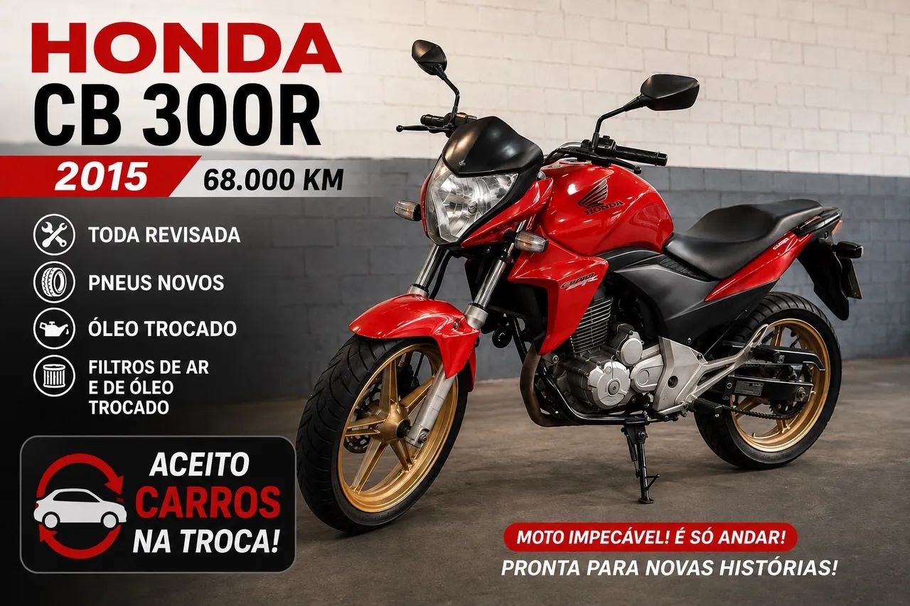 Cb300r 2015 - impecável  - Foto 2