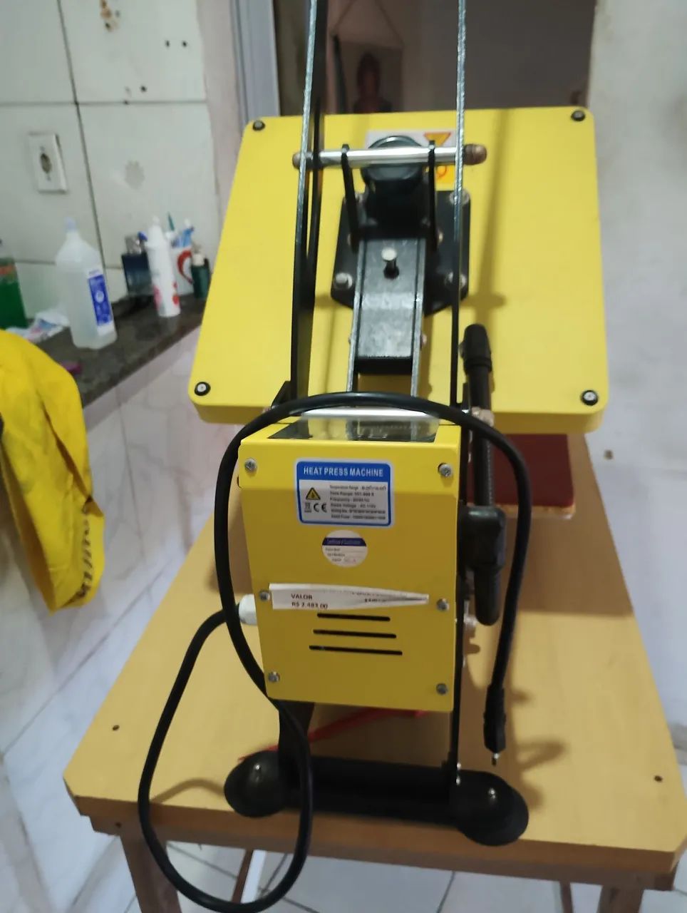 Máquina de estamparia e canecas vendendo juntos - Foto 4