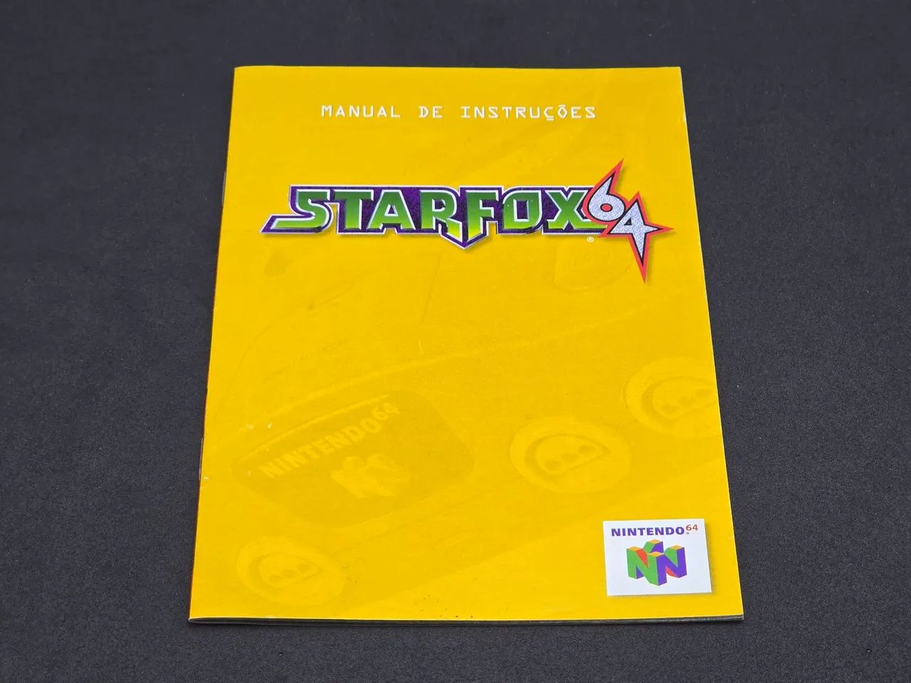 Manual Starfox 64 GRADIENTE ORIGINAL 