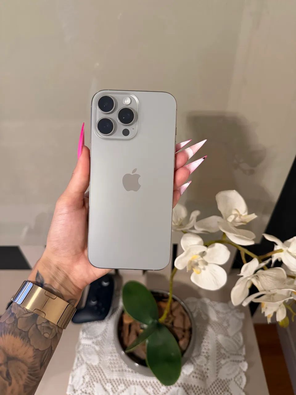 iPhone 16 Pro Max Titânio Natural  - Foto 3
