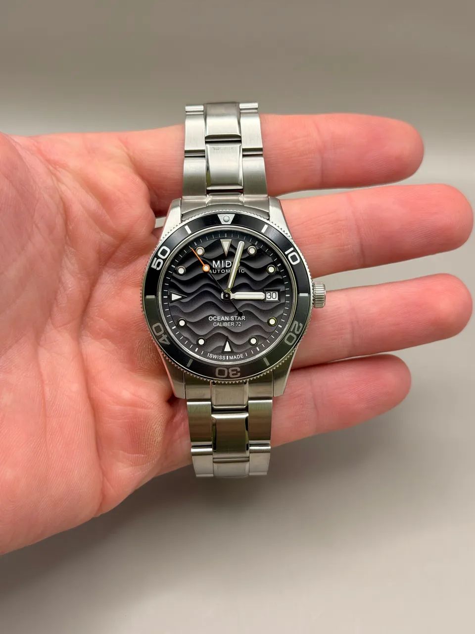 Mido Ocean Star 39mm Automático Cinza | Novo - Acessórios - Jardim