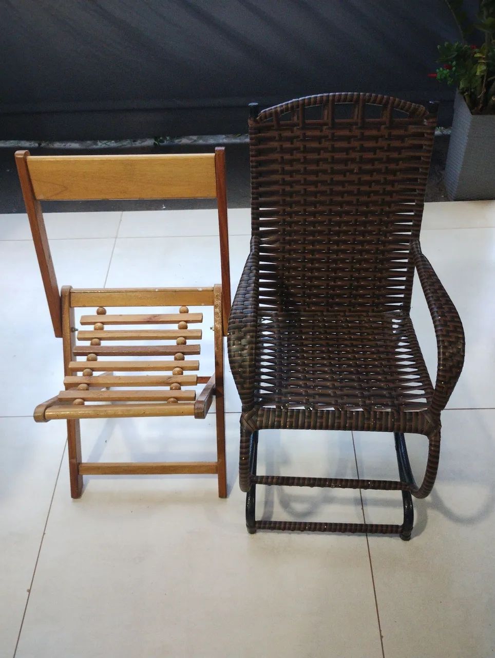 Cadeira de balanço infantil