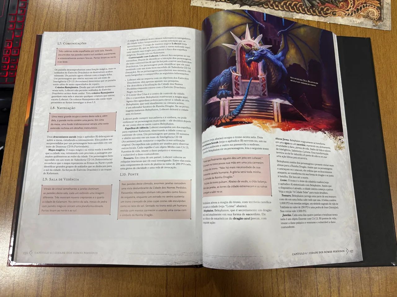 D&D Dragonlance Sombra da rainha dragão dungeons & dragons - Foto 5
