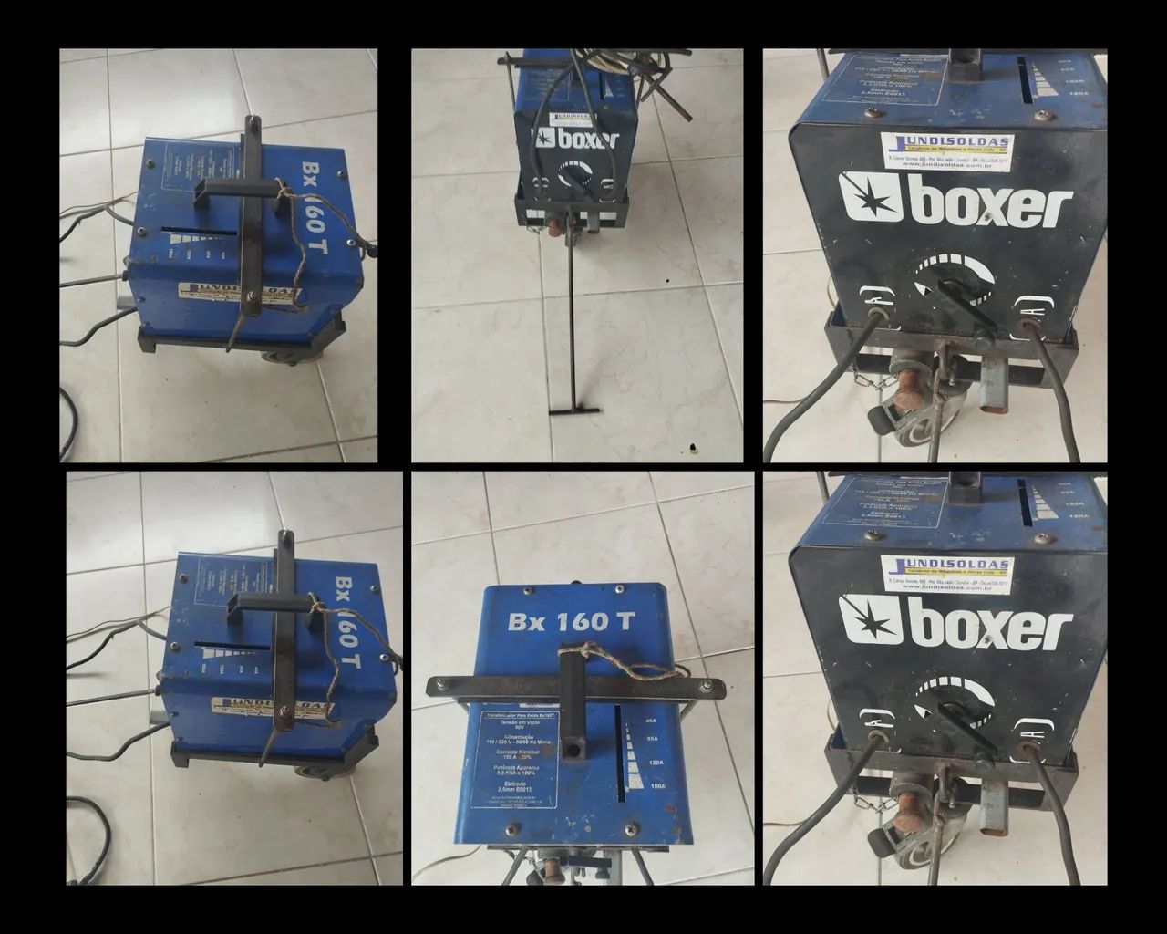 Maquina de solda boxer 160 amperes  - Foto 3