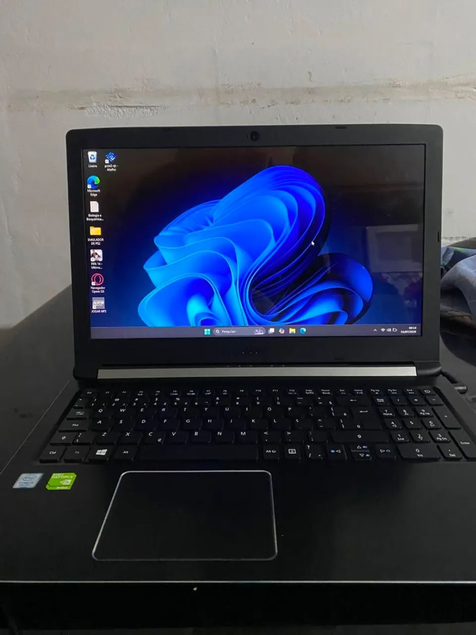 Notebook acer I5