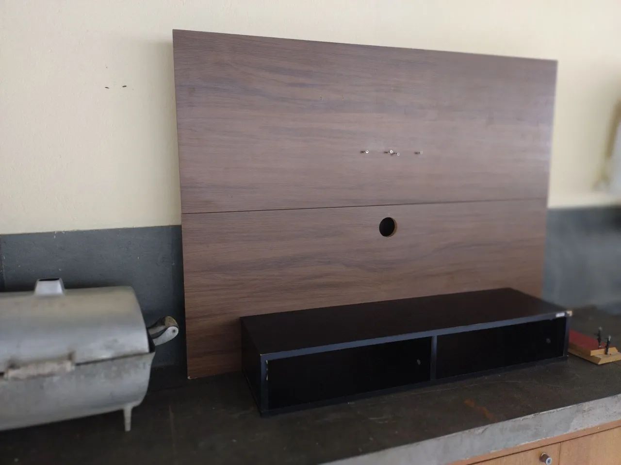 Painel rack c suporte  - Foto 3