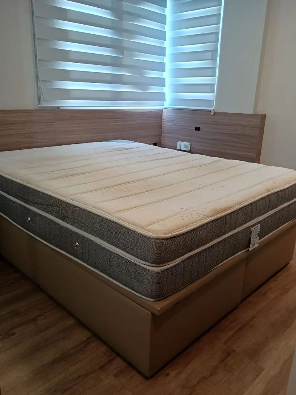 Conjunto Cama Box Queen (Base Baú) - Foto 2