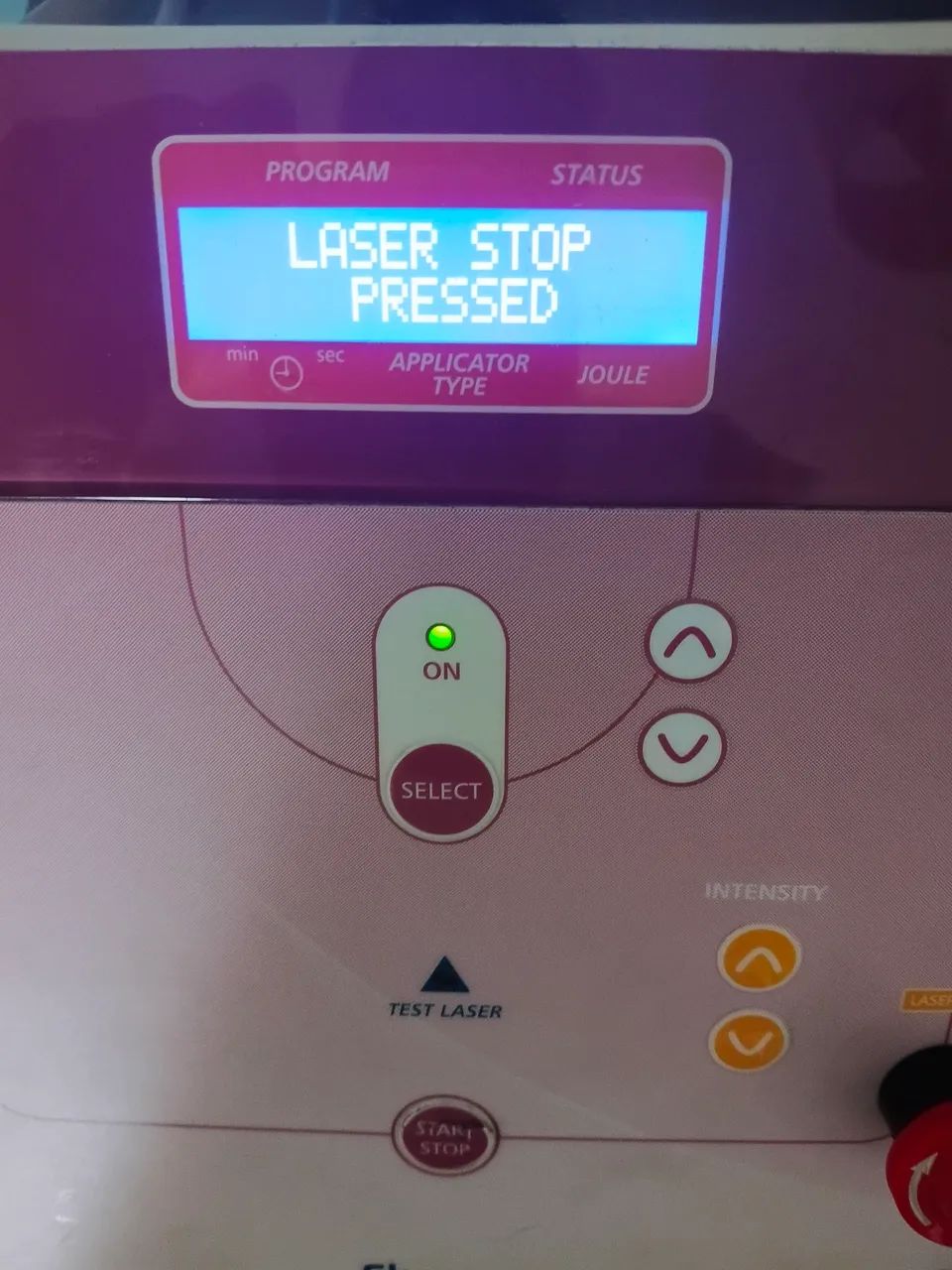 Equipamento Laserterapia Fluence HTM