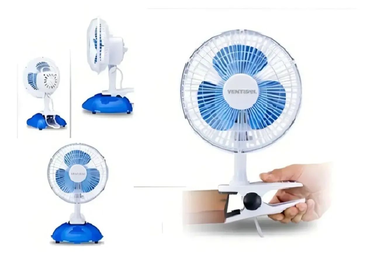 Mini ventilador de mesa 20cm Ventisol - Foto 3