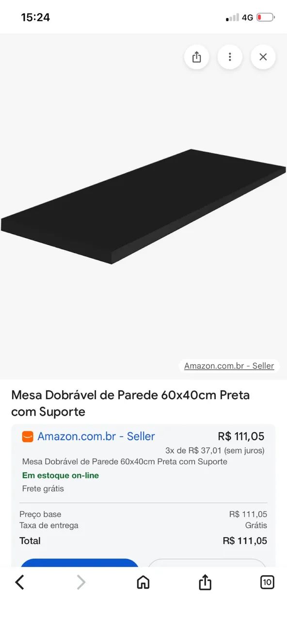 Mesa de parede mds