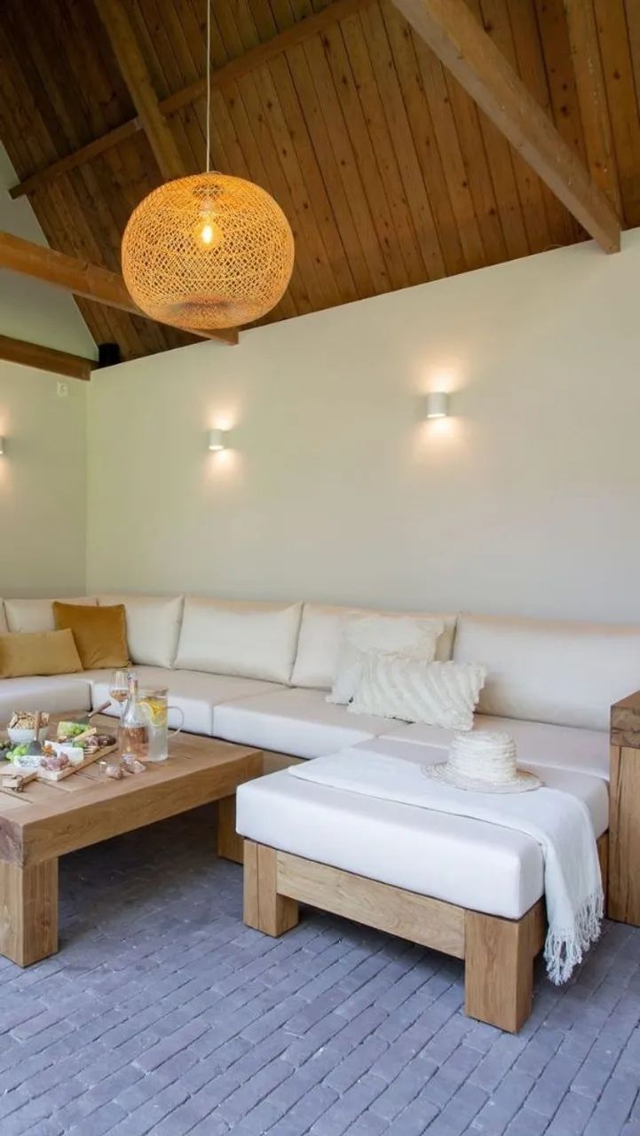 Sofás de luxo em madeira maciça  - Foto 4