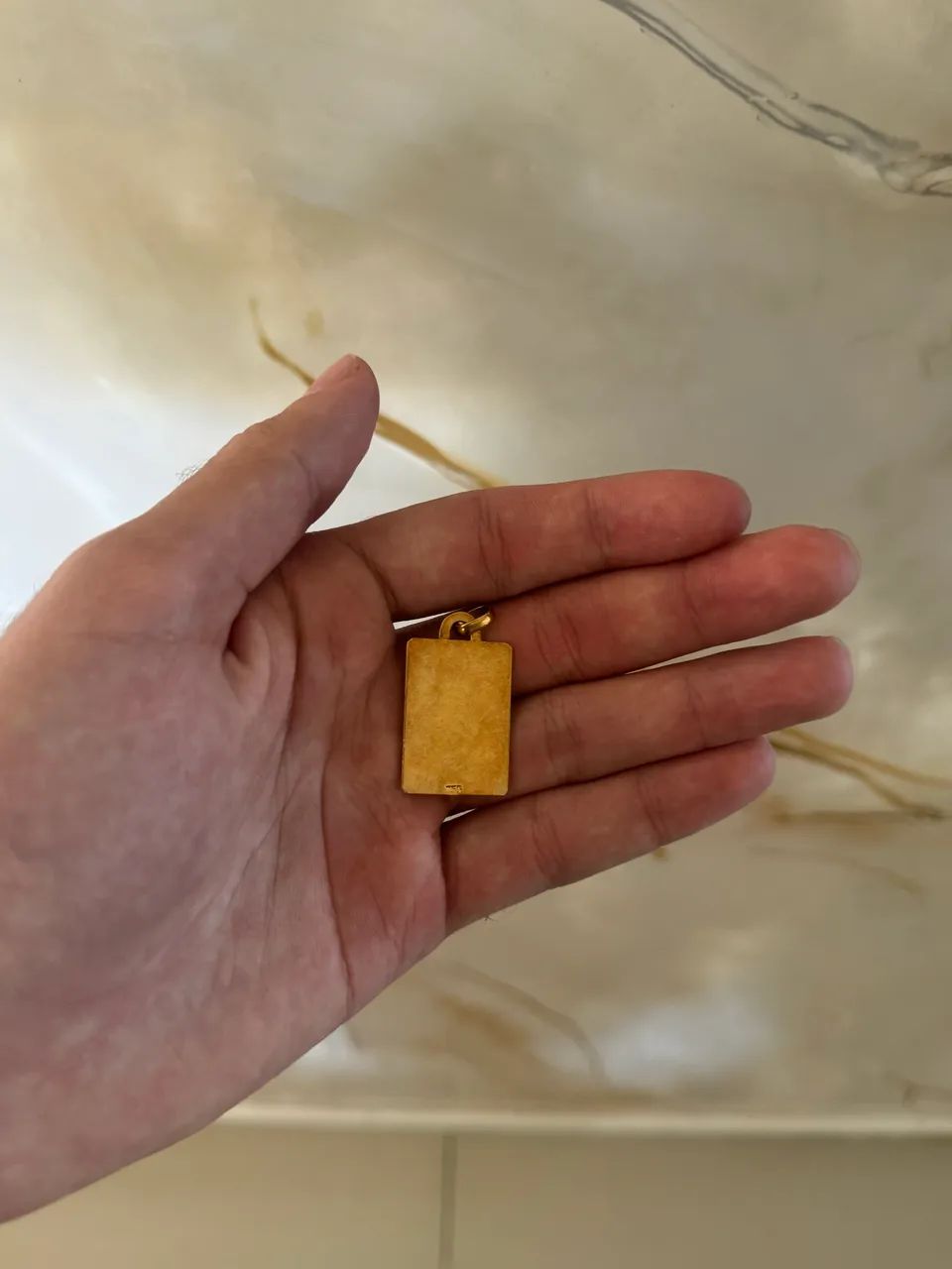 Pingente Ouro 18K Letra A - 5.5 Gramas - Foto 2