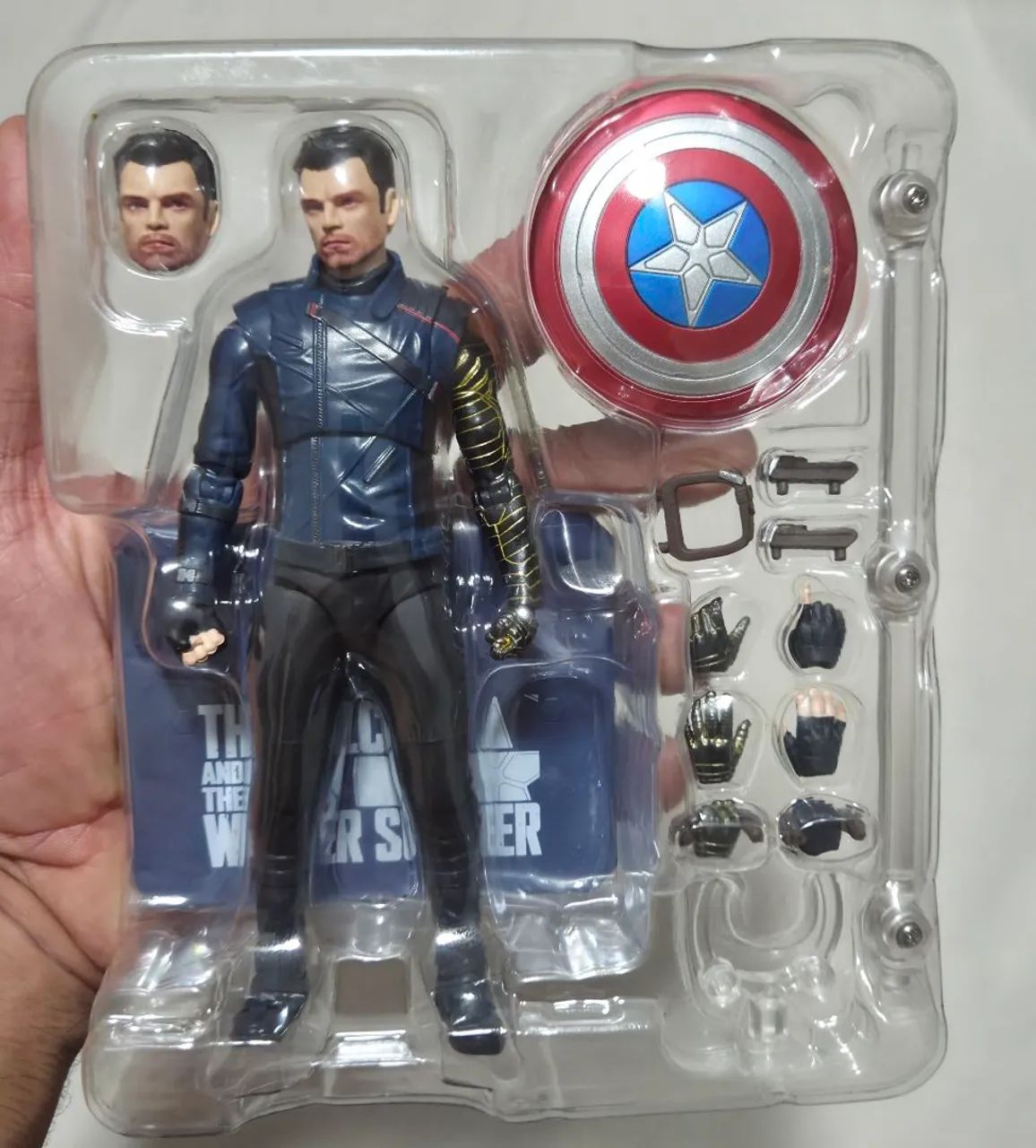 Bucky Barnes bandai original serie THE FALCON and The WINTER Bucky Barnes bandai original serie THE FALCON and The WINTER