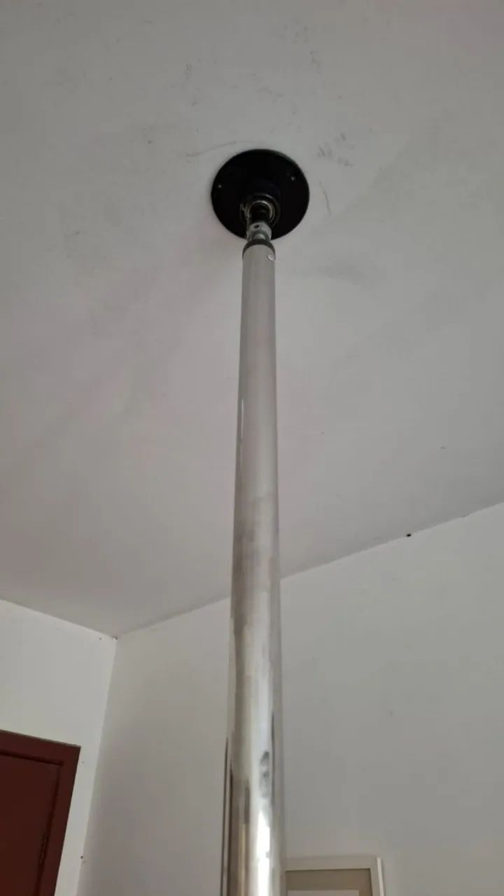 Barra de poledance fixa/giratória Ali Fitness - Foto 2