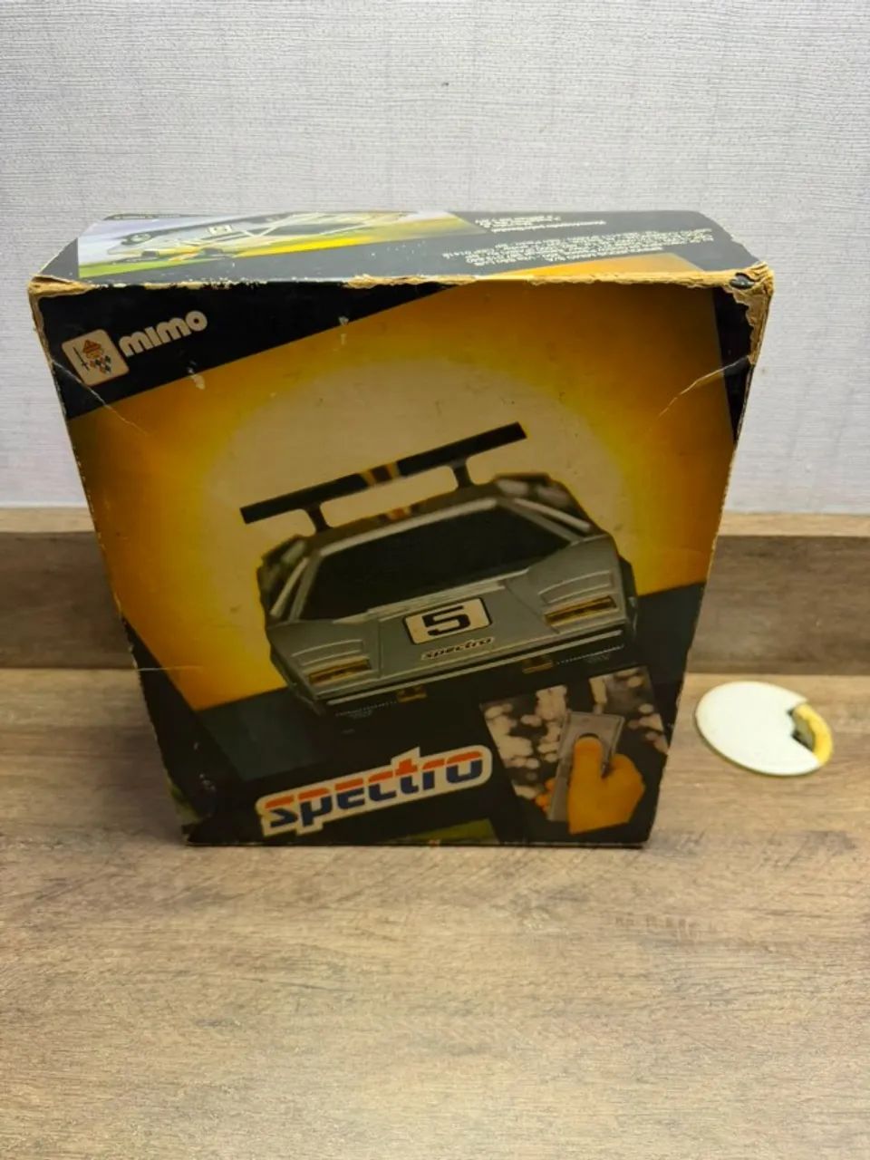 Caixa, manual e berço carrinho SPECTRO da MIMO.