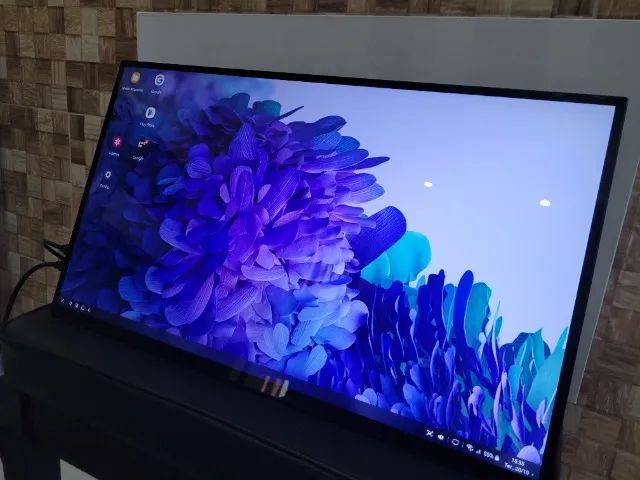Monitor Portátil Uperfect 22" Touch 2K QHD IPS - Com Caixa e Cabos - Foto 2