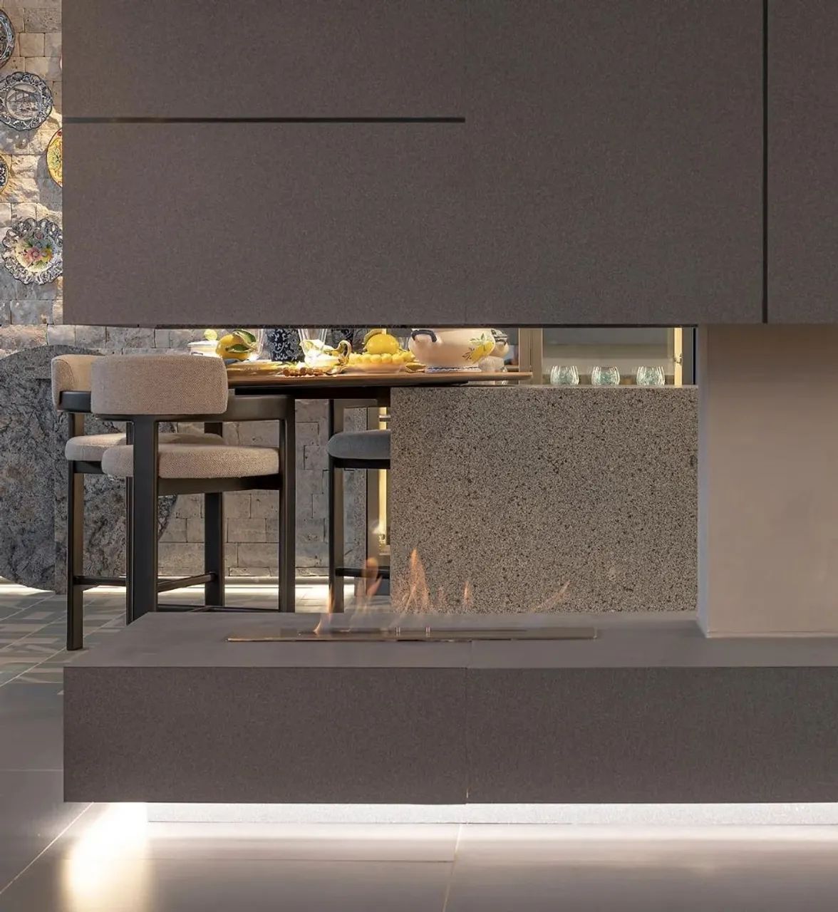 Lareira Ecológica Linear LCZ Decorfire 1,25 m - Aço Inox | Acendimento Eletrônico - Foto 3
