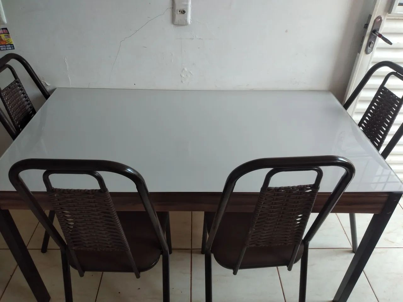 Mesa de vidro 