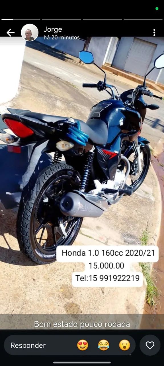 Cg fan 2020 km baixo - Foto 2