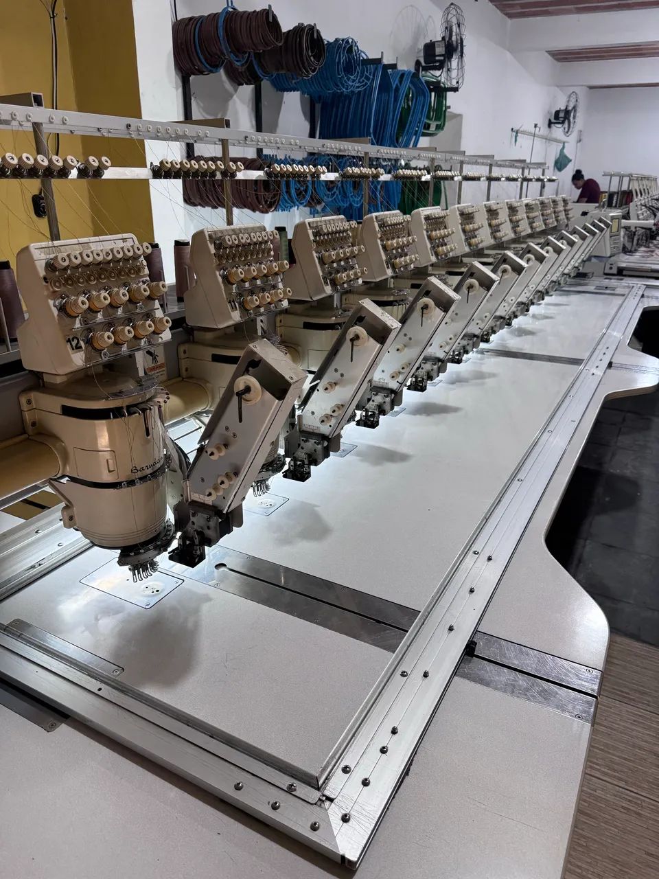 Máquina de Bordar Barudan 12 cabeças  - Foto 4