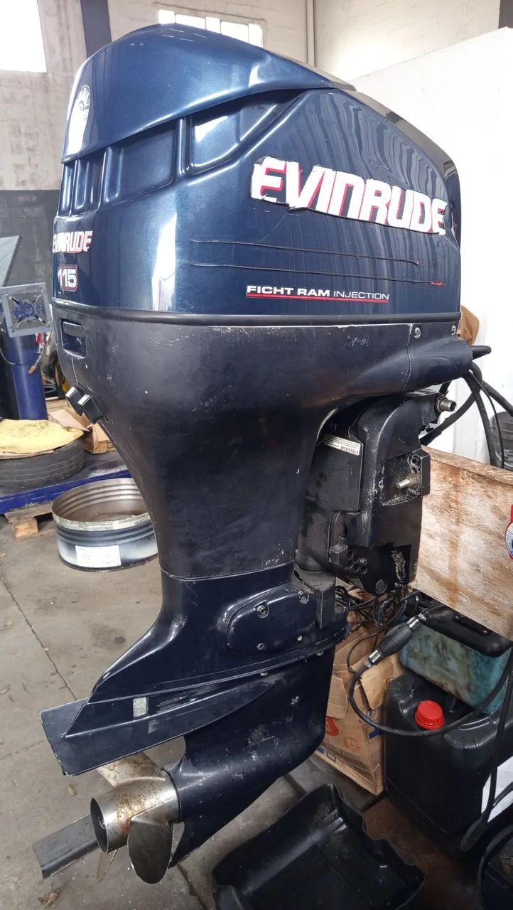 Motor Evinrude 115HP - Foto 4