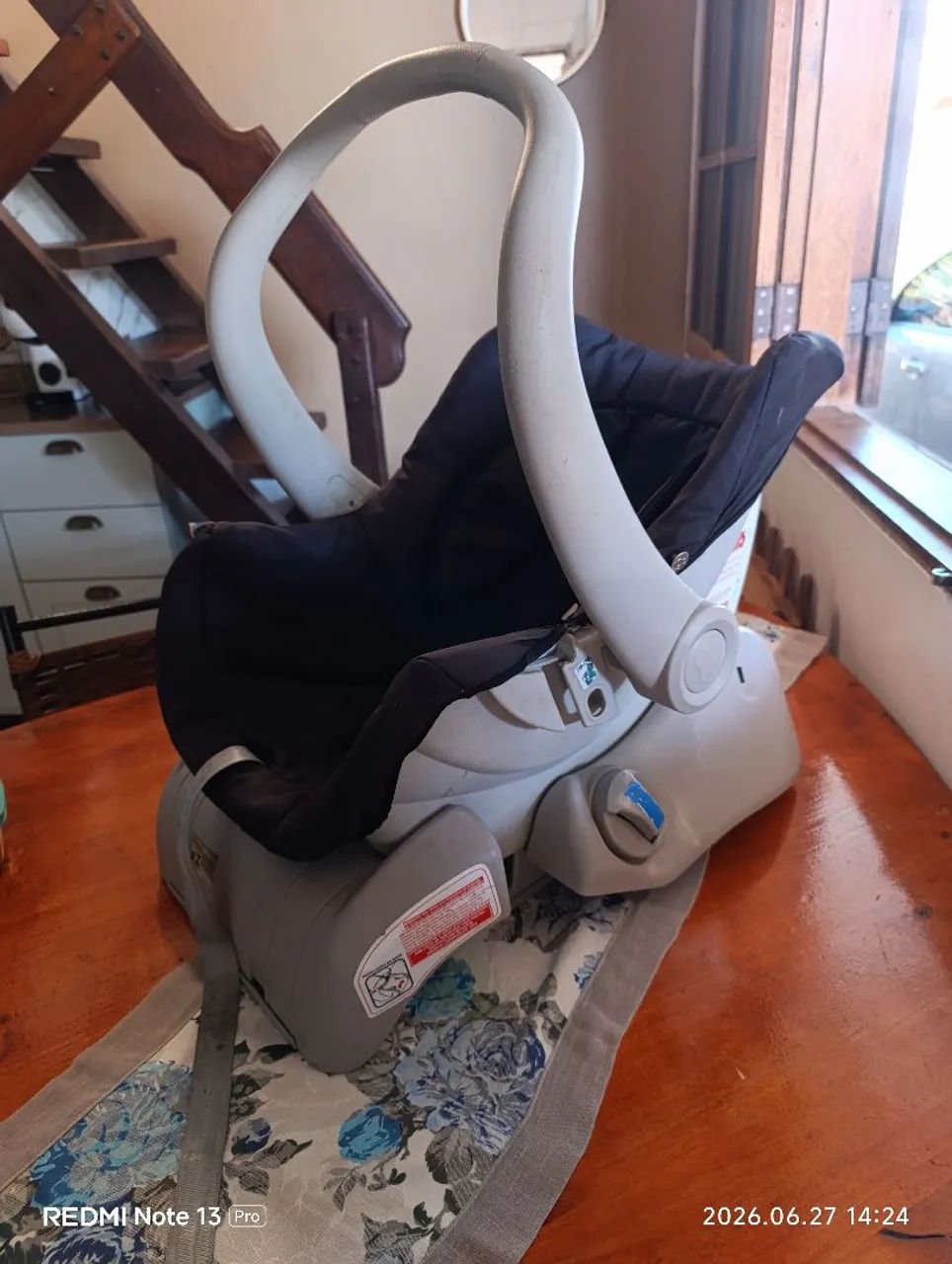 Bebê conforto com base Burigotto 