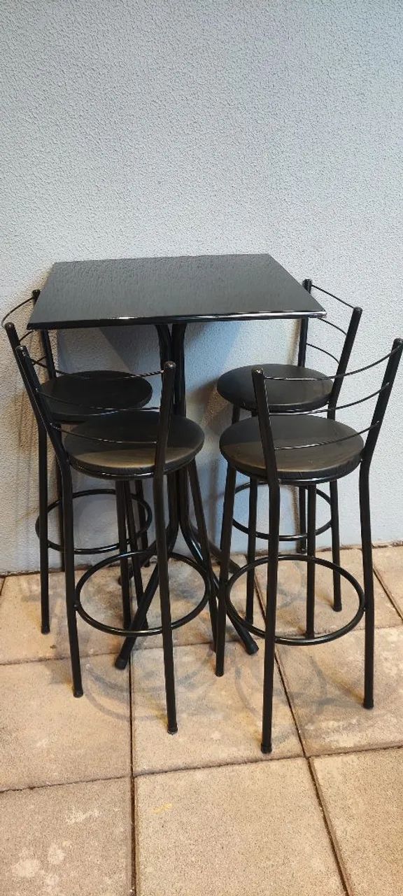 MESA BISTRO 4 CADEIRAS OTIMO ESTADO