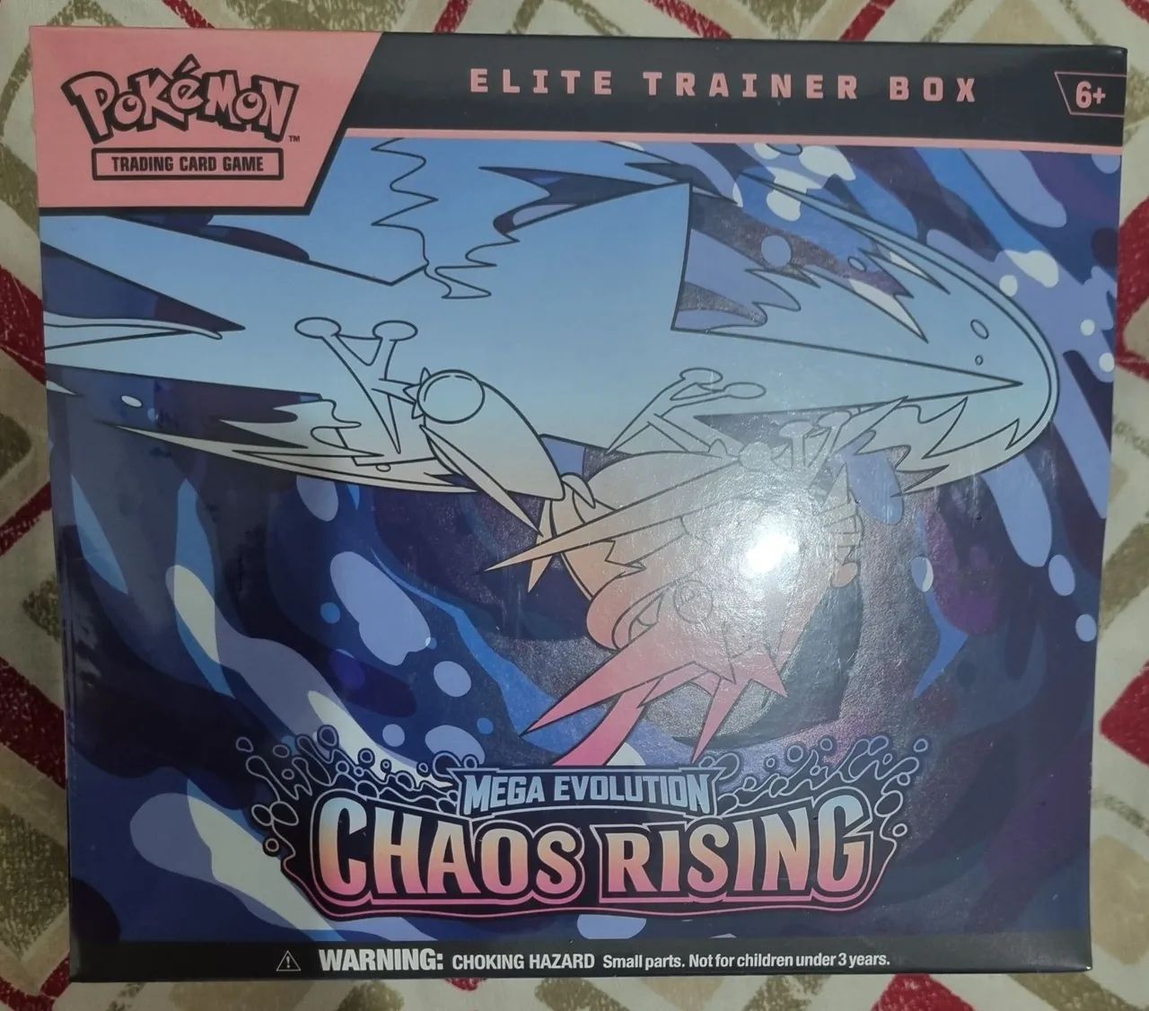 Etb chaos rising Pokémon tcg em inglês 