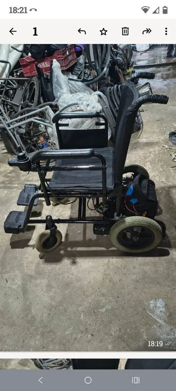 CADEIRA DE RODAS MOTORIZADA  - Foto 3